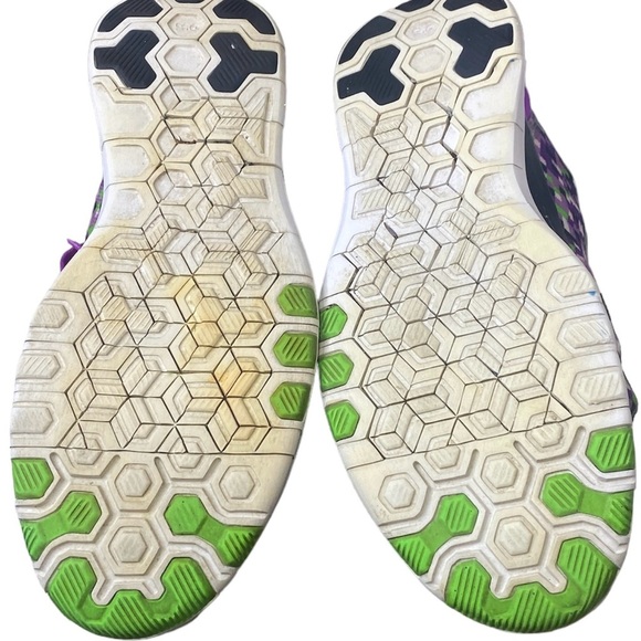Nike Free TR Fit 5 Womens Sz 8 Running Shoe Purple / Black / Green Lightweight - Picture 14 of 15